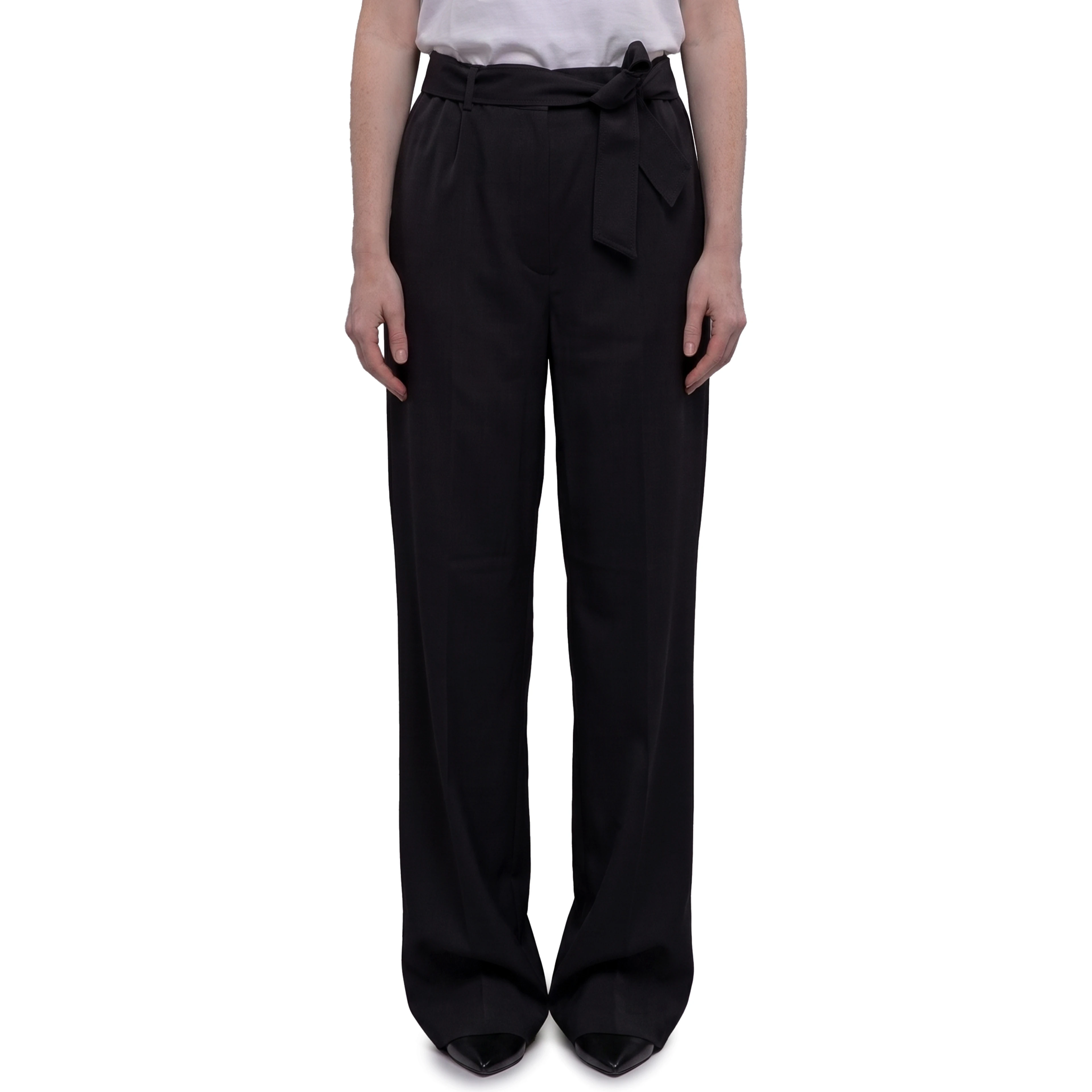 Editto wool trousers with belt