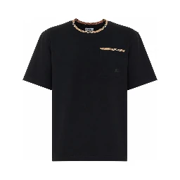 BURBERRY T-shirts and Polos Black