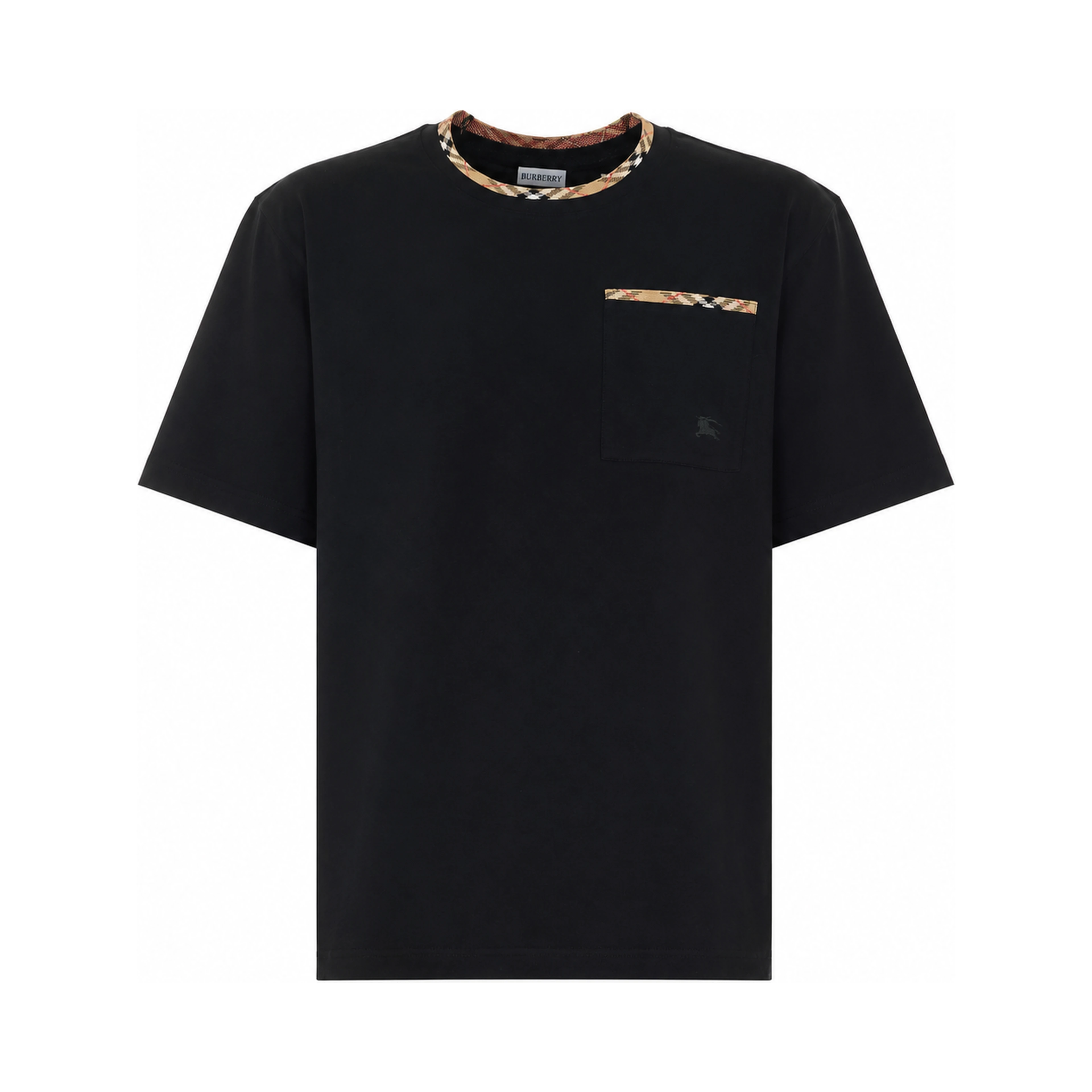 BURBERRY T-shirts and Polos Black