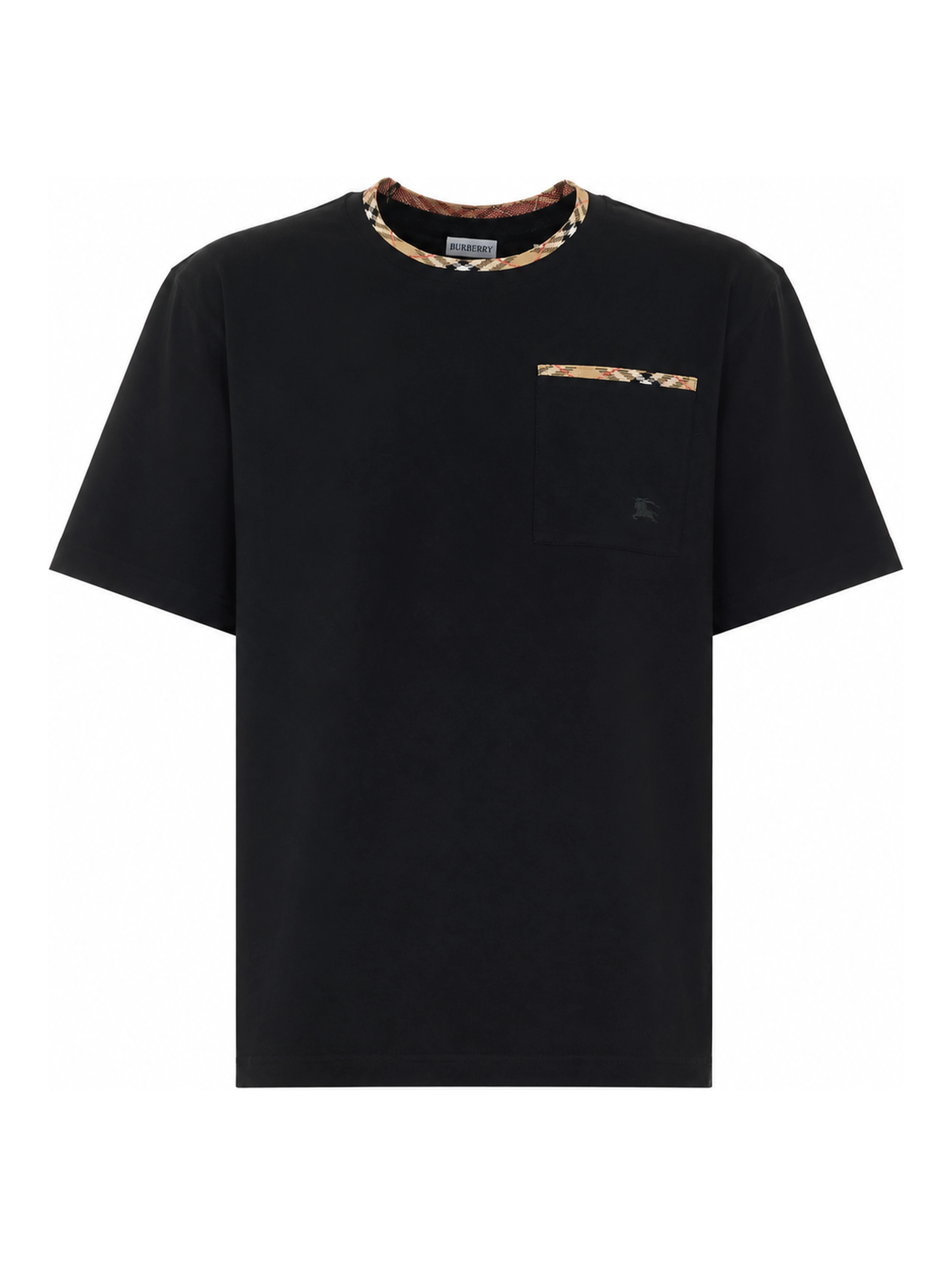 BURBERRY T-shirts and Polos Black