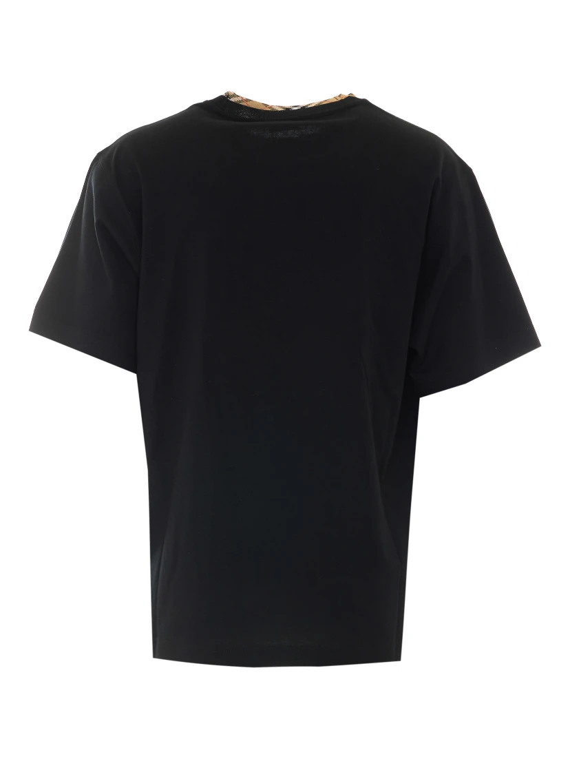 BURBERRY T-shirts and Polos Black