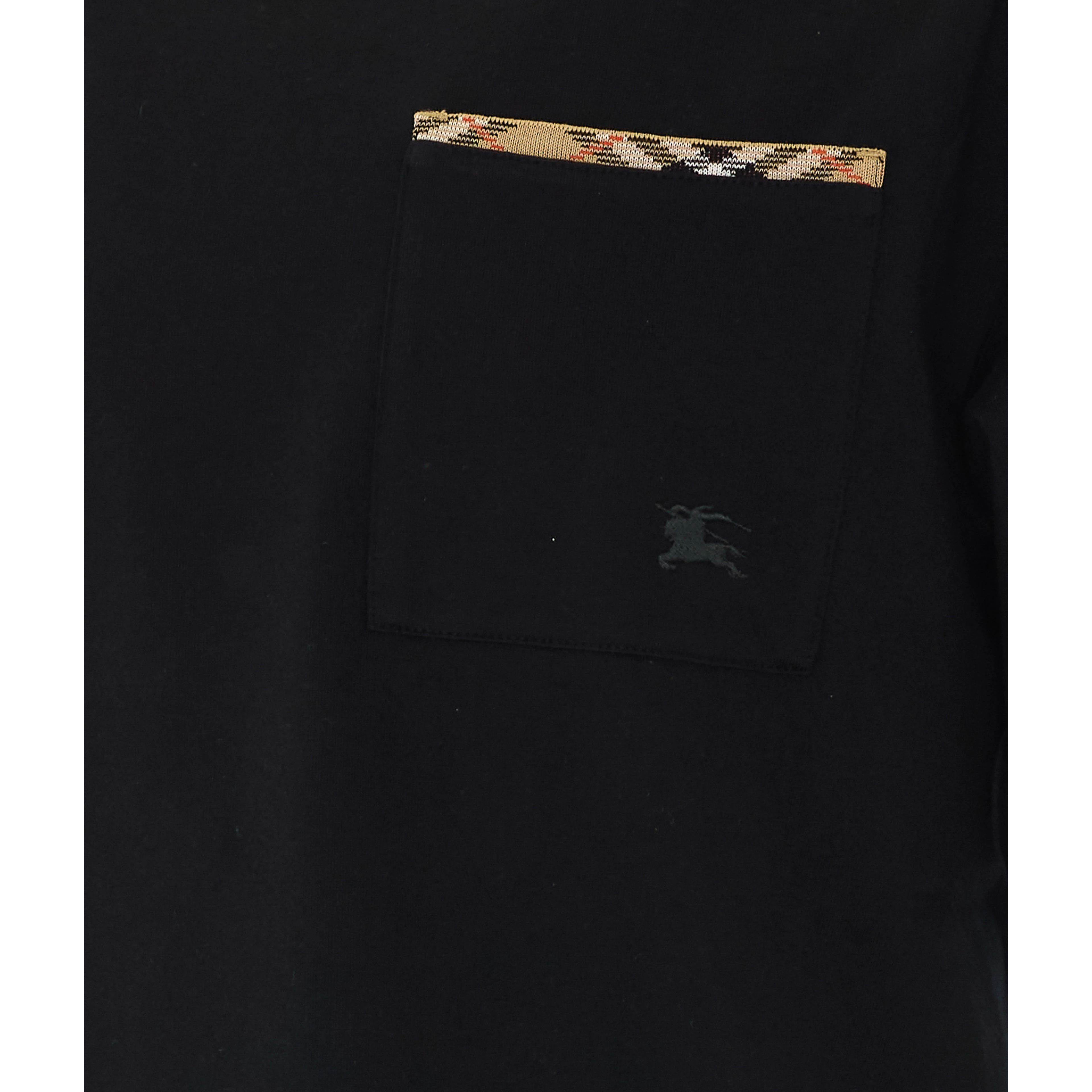 BURBERRY T-shirts and Polos Black