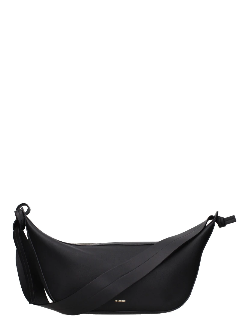 Black Leather Shoulder Bag