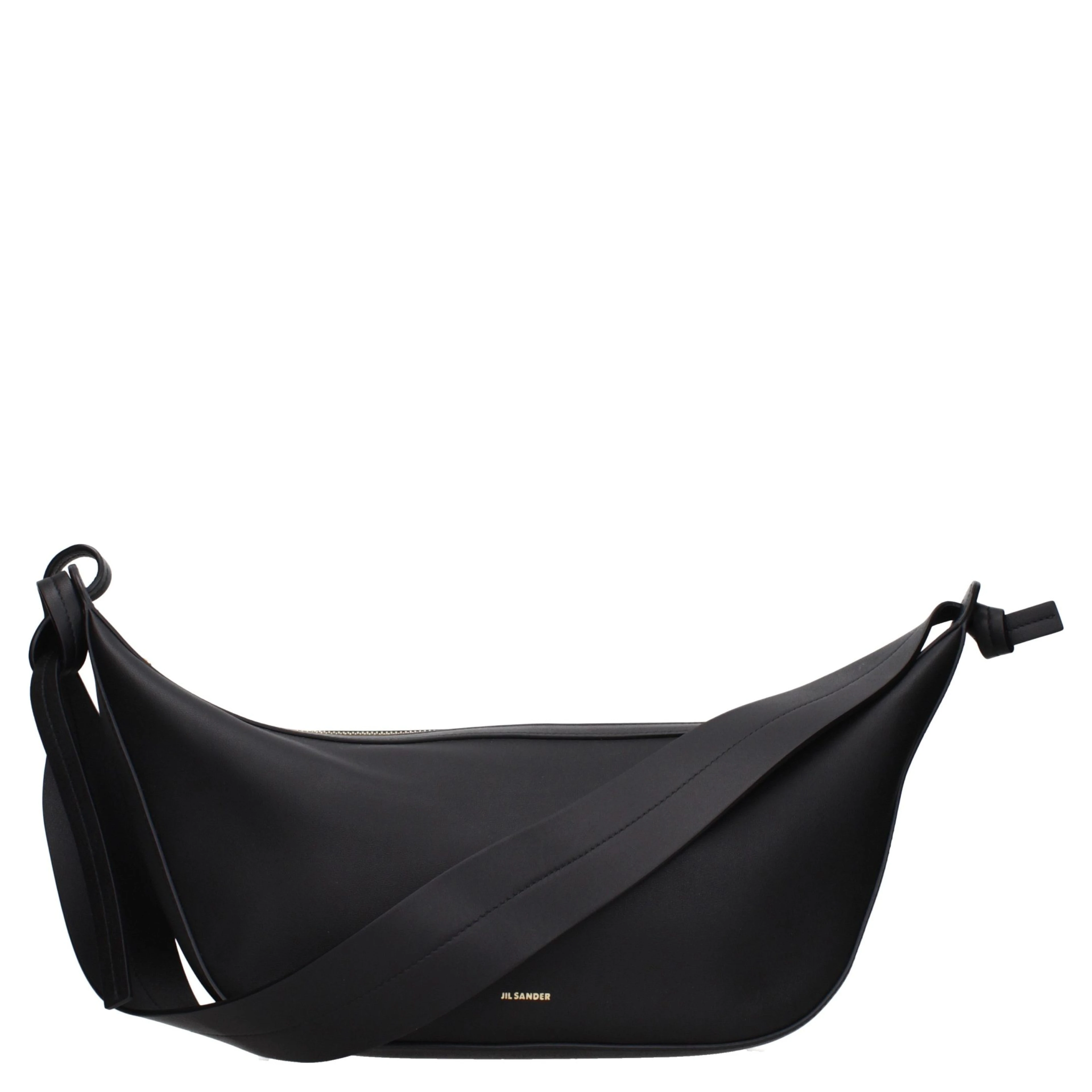 Black Leather Shoulder Bag