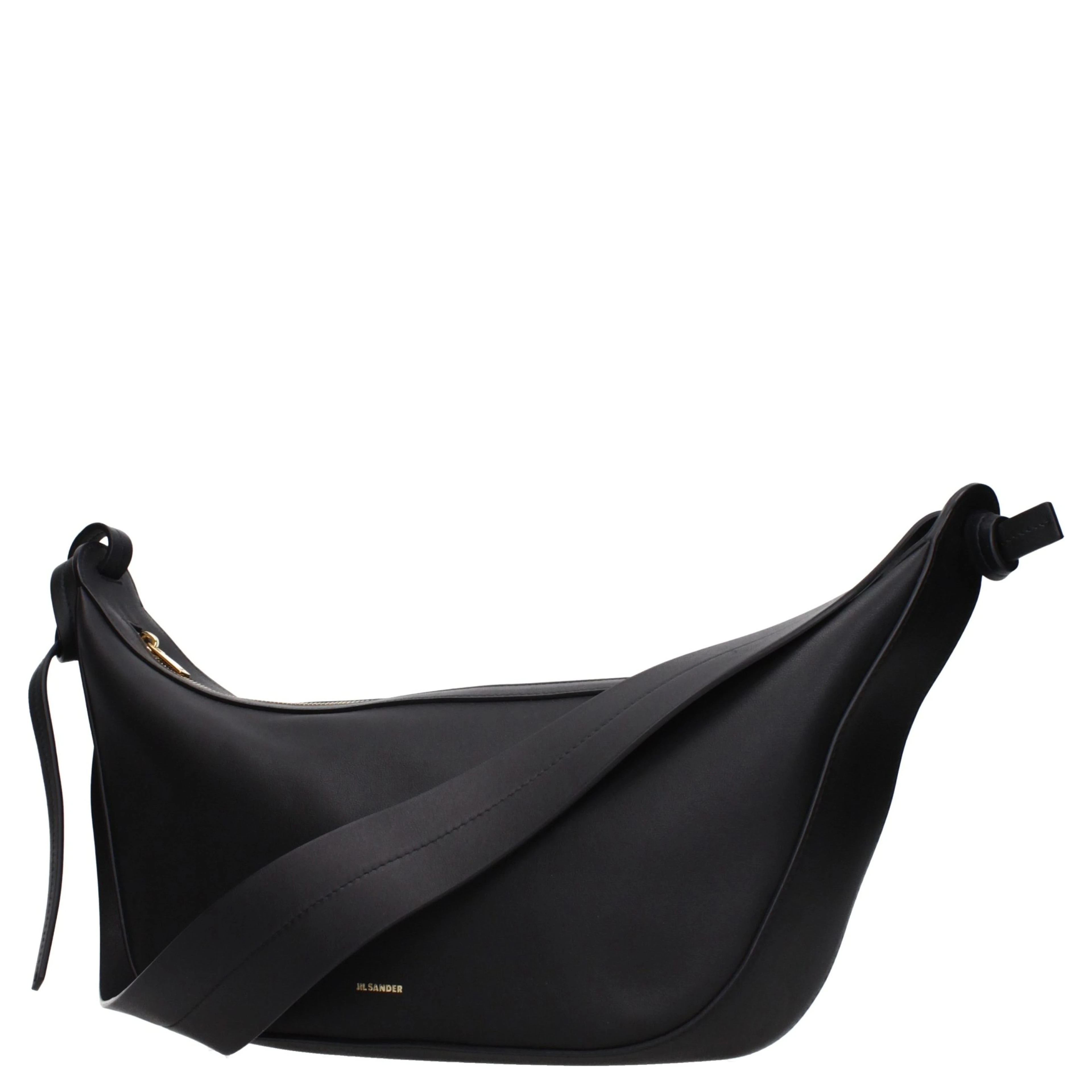 Black Leather Shoulder Bag