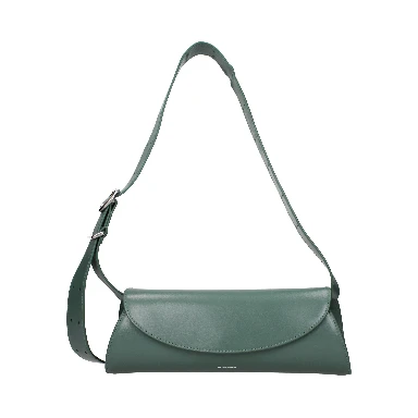 Green Leather Crossbody Bag