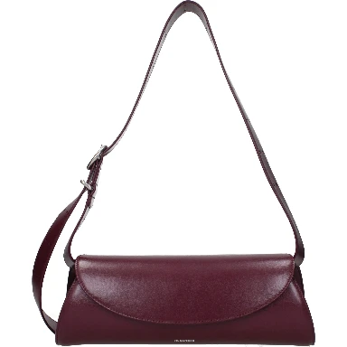 Red Leather Crossbody Bag