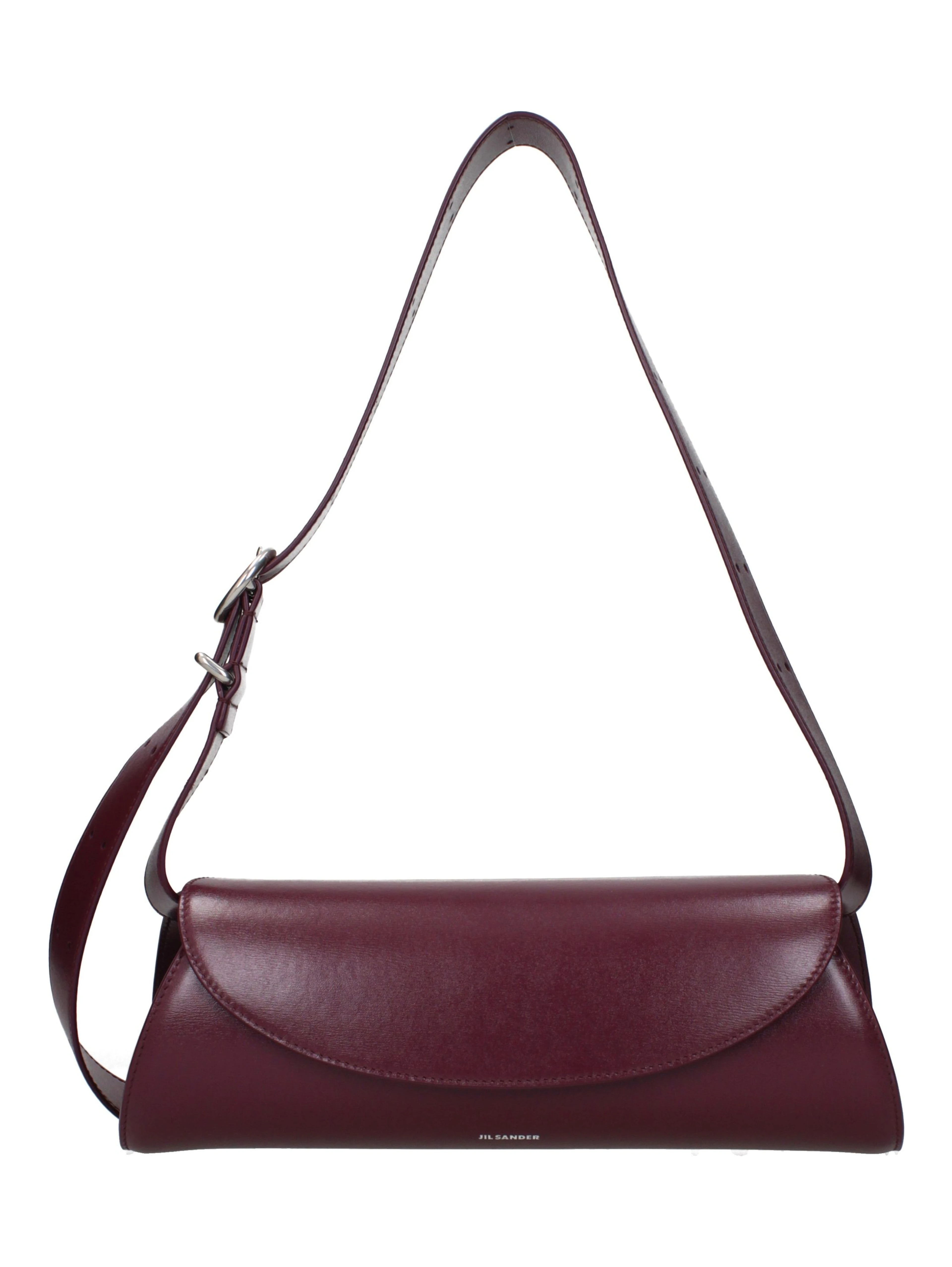 Red Leather Crossbody Bag