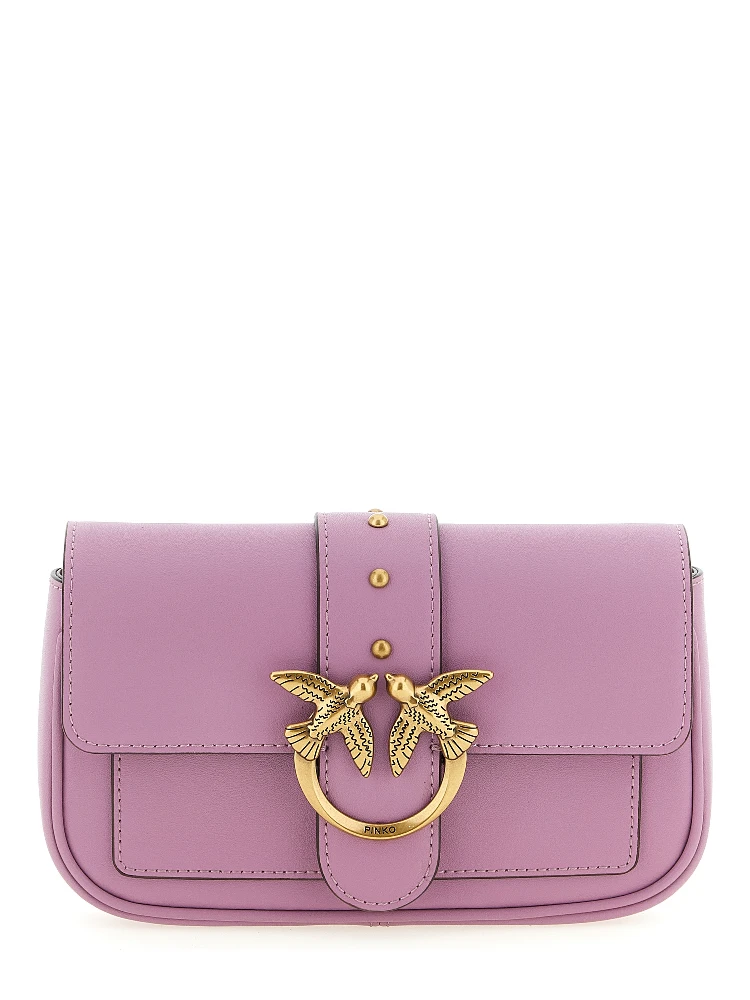 Multicolor Lambskin Crossbody Bag