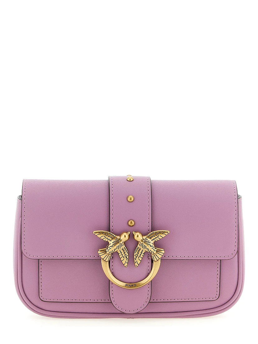 Multicolor Lambskin Crossbody Bag