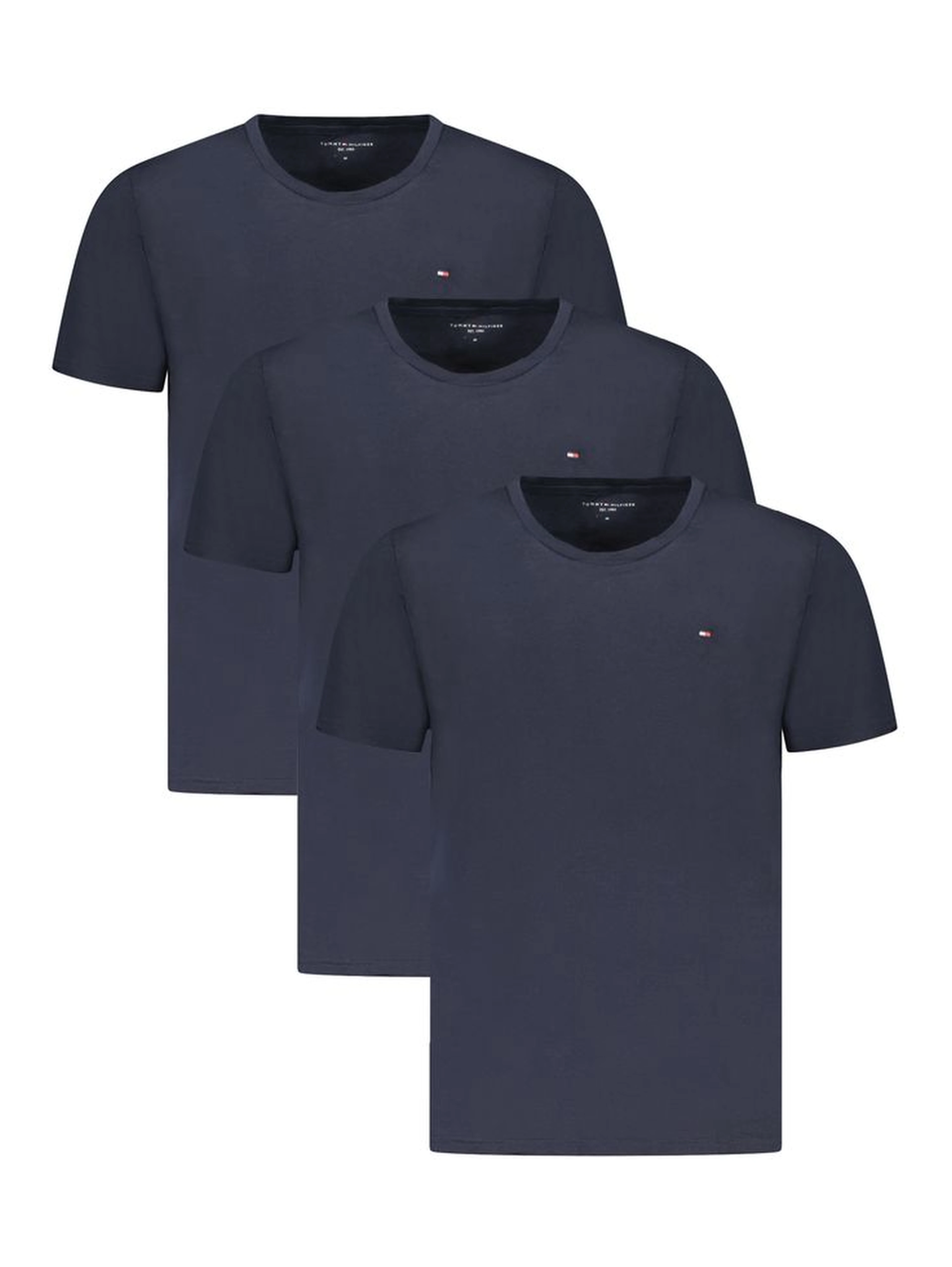 Blue Cotton Mens T-Shirt