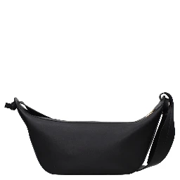 Black Leather Shoulder Bag