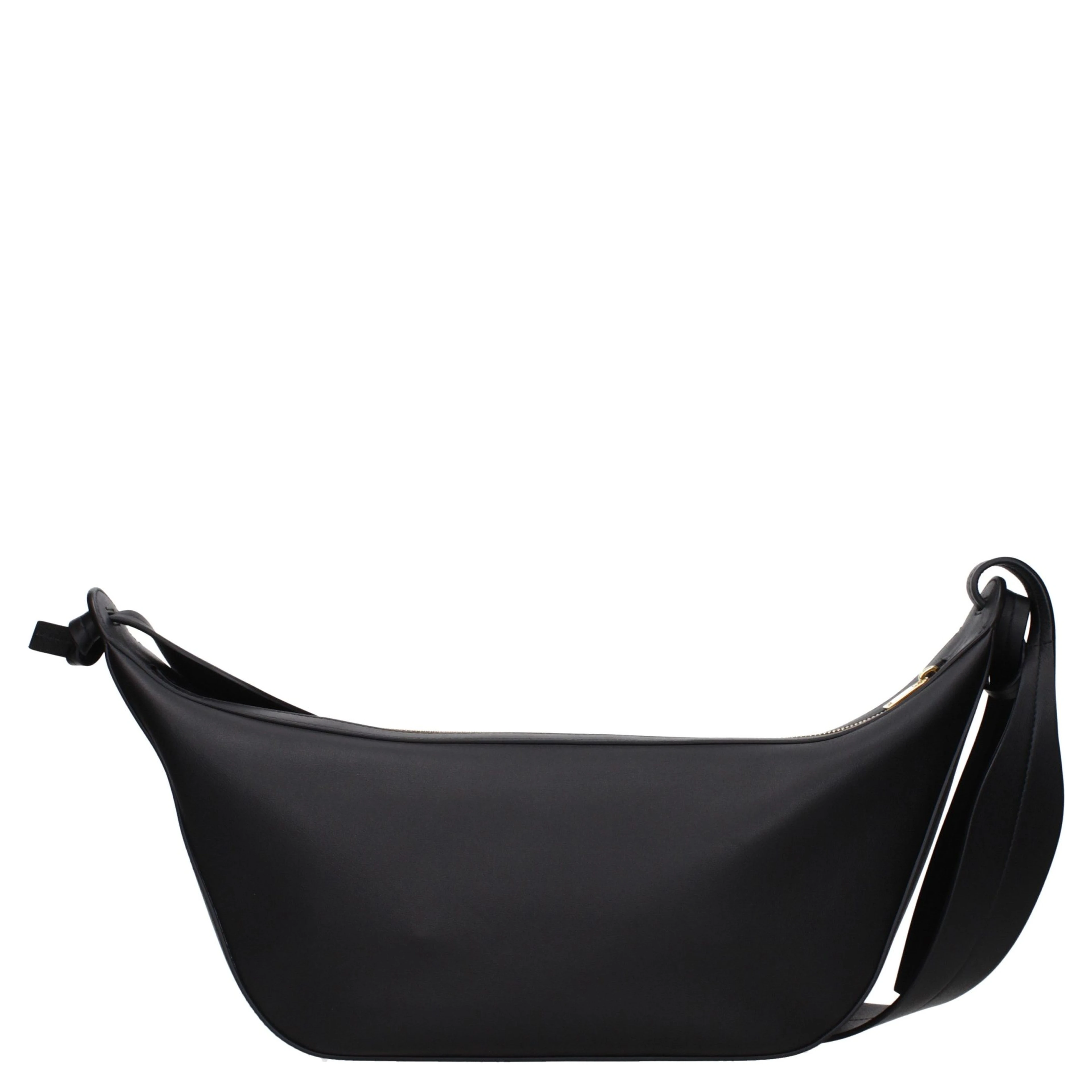 Black Leather Shoulder Bag