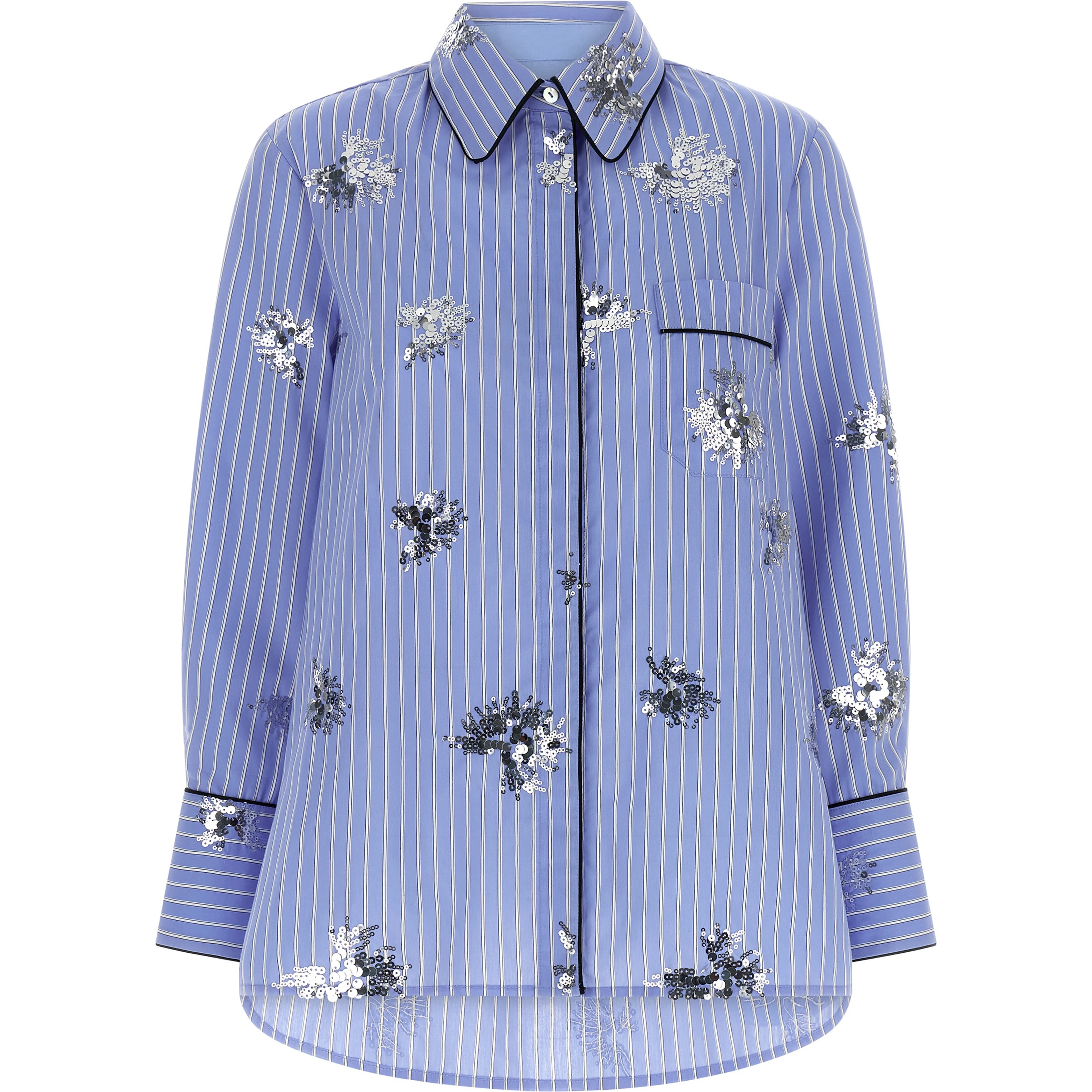 Blue Cotton Blouse