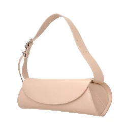 Pink Leather Crossbody Bag