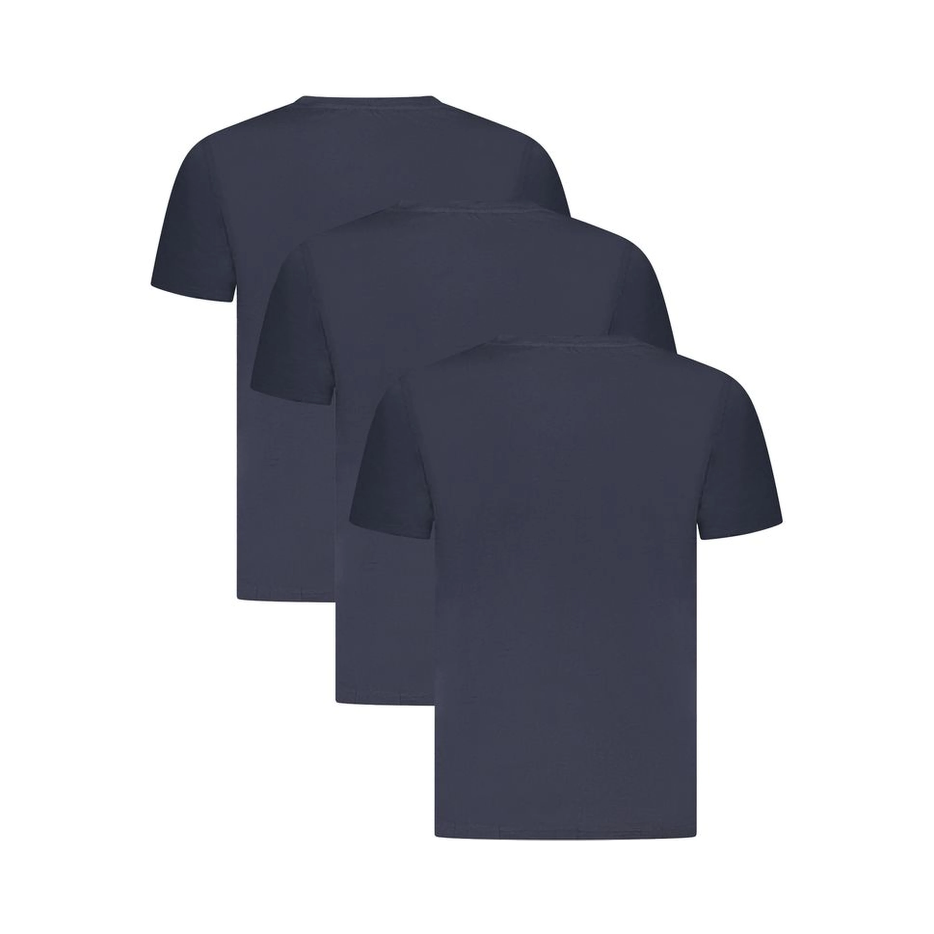 Blue Cotton Mens T-Shirt