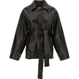Black Lamb Leather Leather Jacket