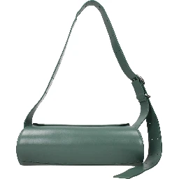Green Leather Crossbody Bag
