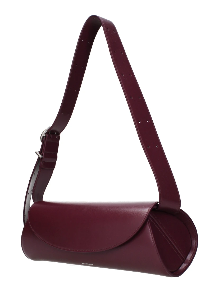 Red Leather Crossbody Bag