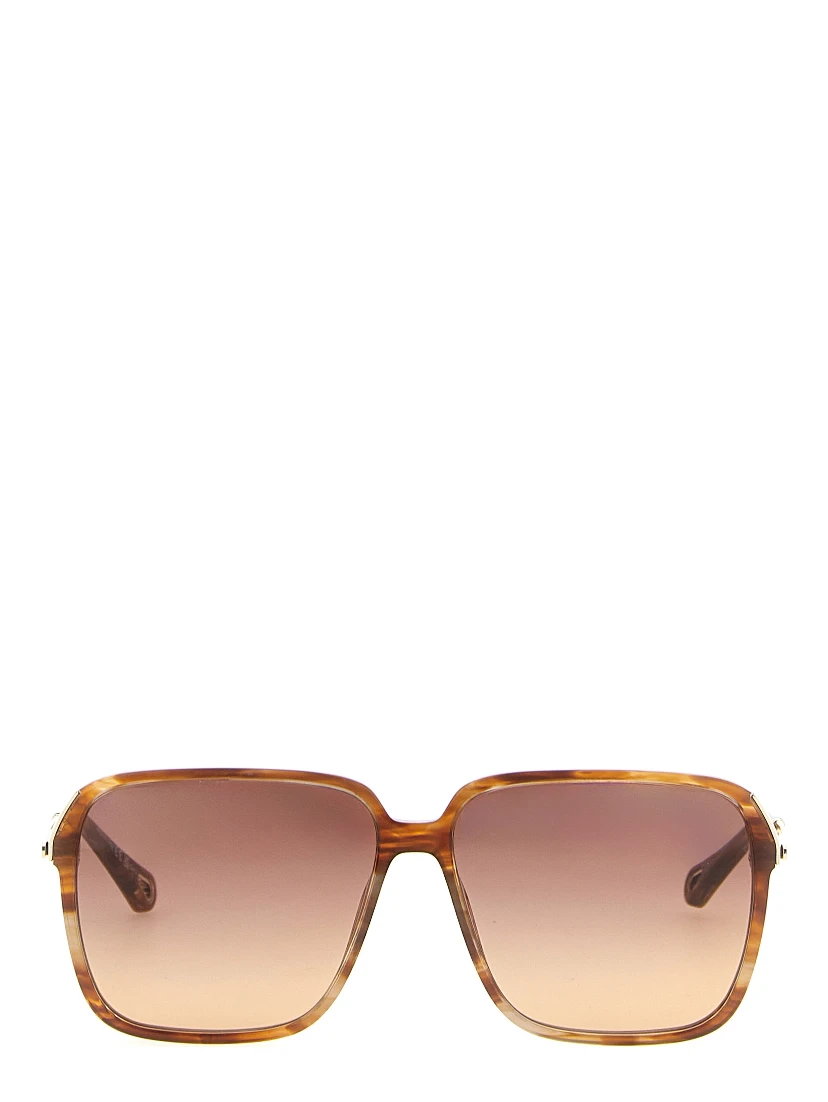 Brown Acetate Sunglasses