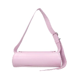 Pink Leather Crossbody Bag