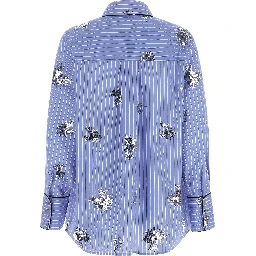 Blue Cotton Blouse