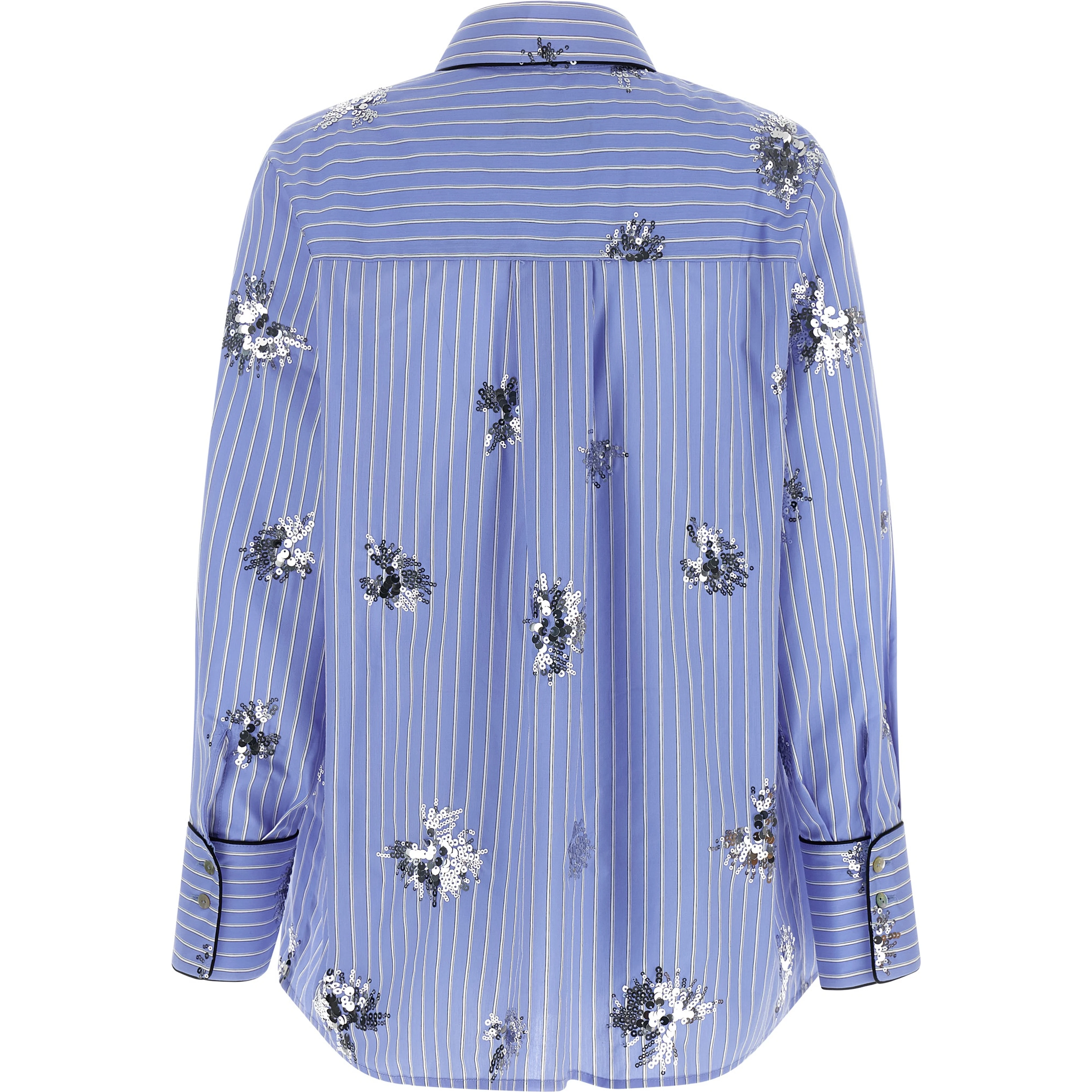 Blue Cotton Blouse