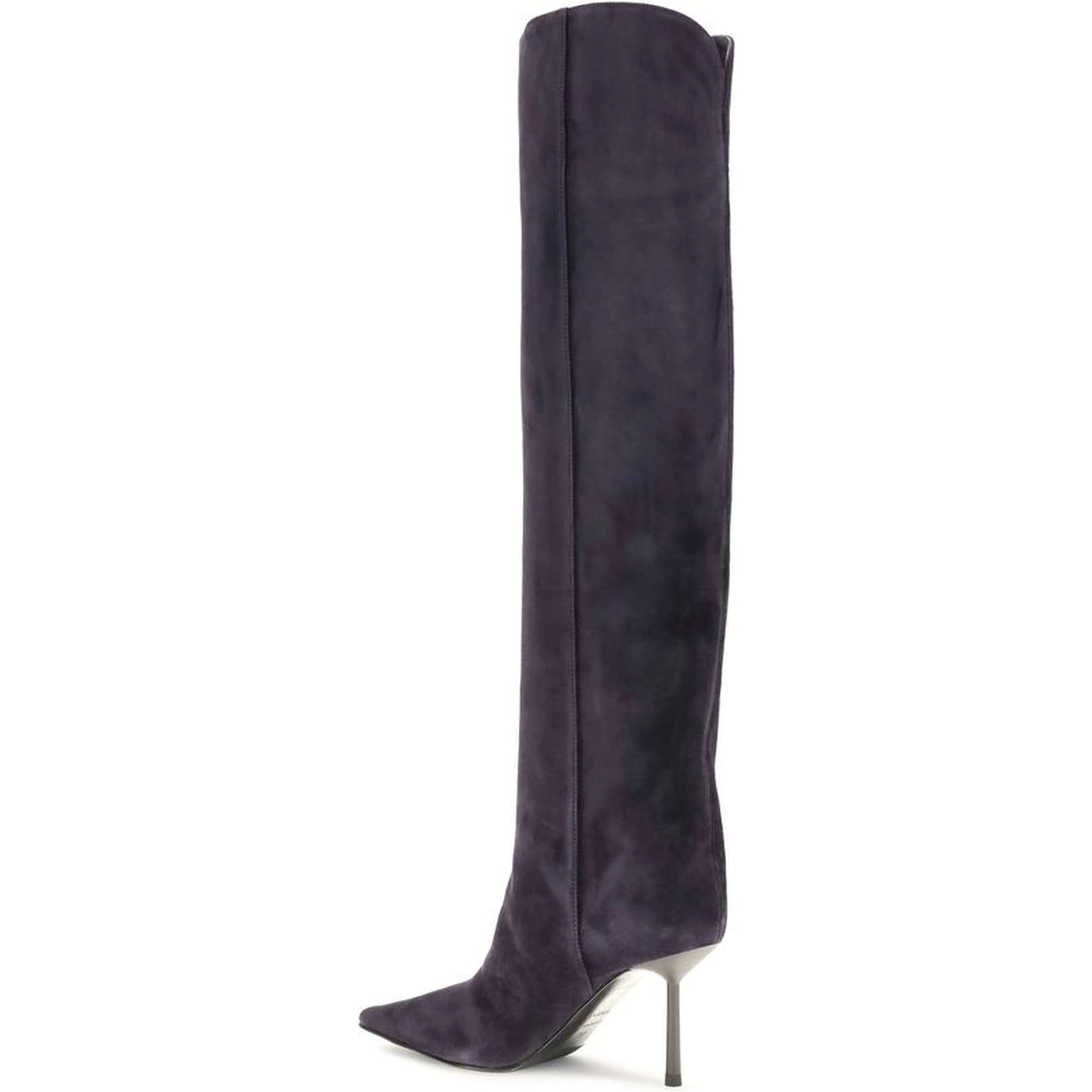 Blue Calf Leather Bos Taurus Over The Knee