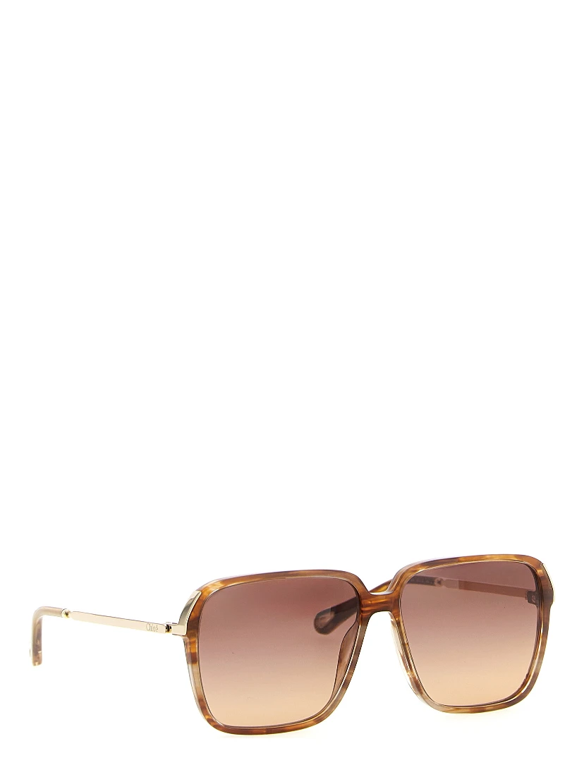 Brown Acetate Sunglasses