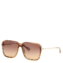 Brown Acetate Sunglasses