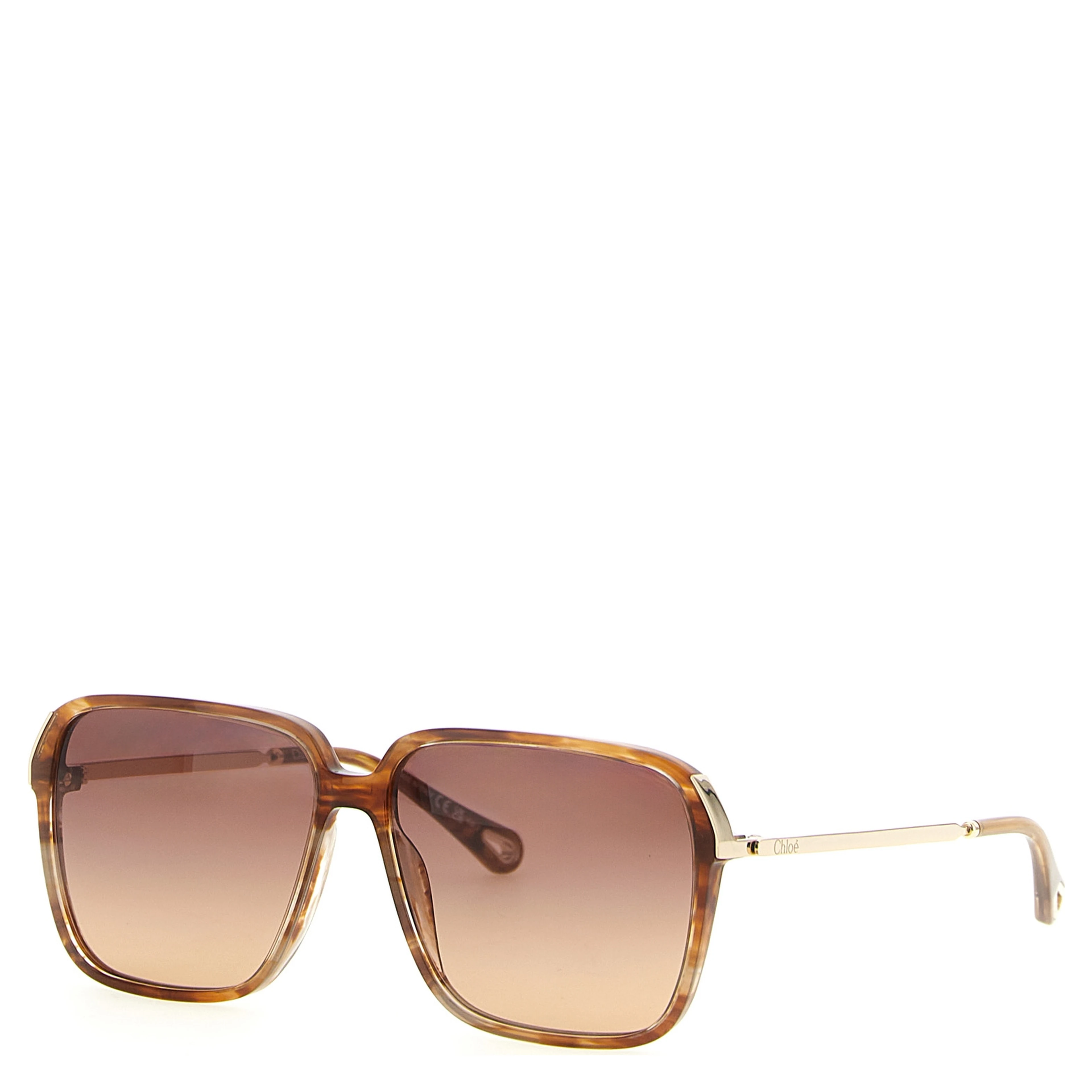 Brown Acetate Sunglasses
