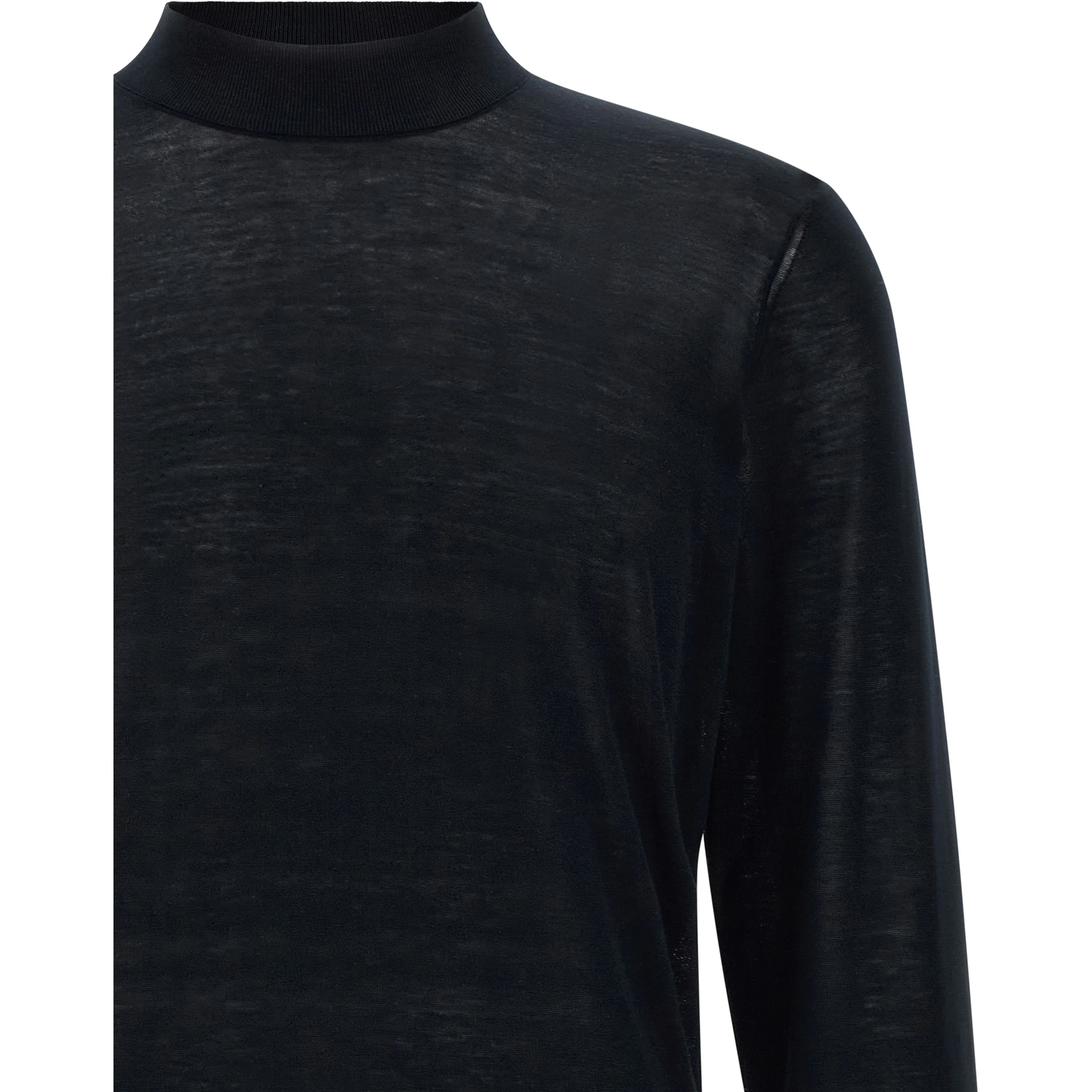 Blue Silk Cardigan