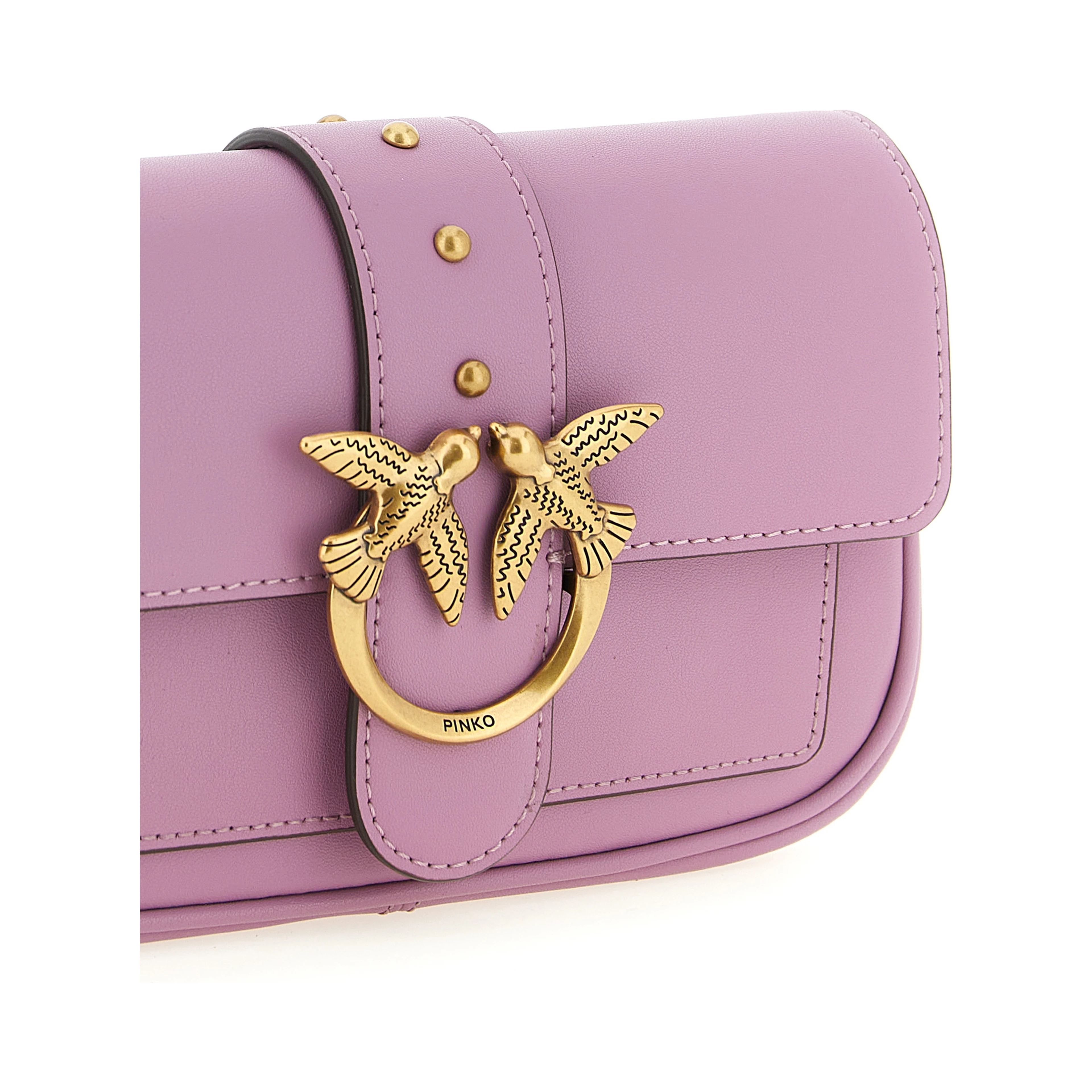 Multicolor Lambskin Crossbody Bag
