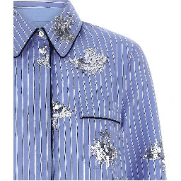 Blue Cotton Blouse