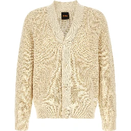 Beige Cotton Cardigan