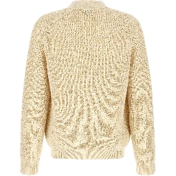 Beige Cotton Cardigan