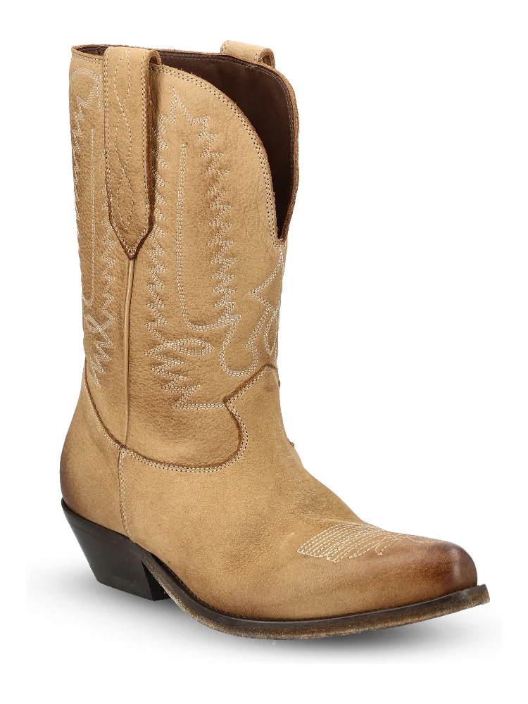 GOLDEN GOOSE Boots Tobacco alternative