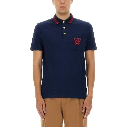 POLO SHIRT WITH VG EMBROIDERY