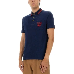 POLO SHIRT WITH VG EMBROIDERY