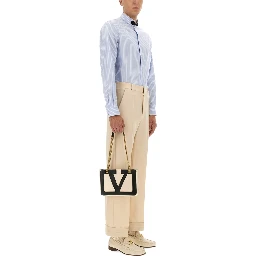 COTTON OXFORD SHIRT WITH TOGGLE