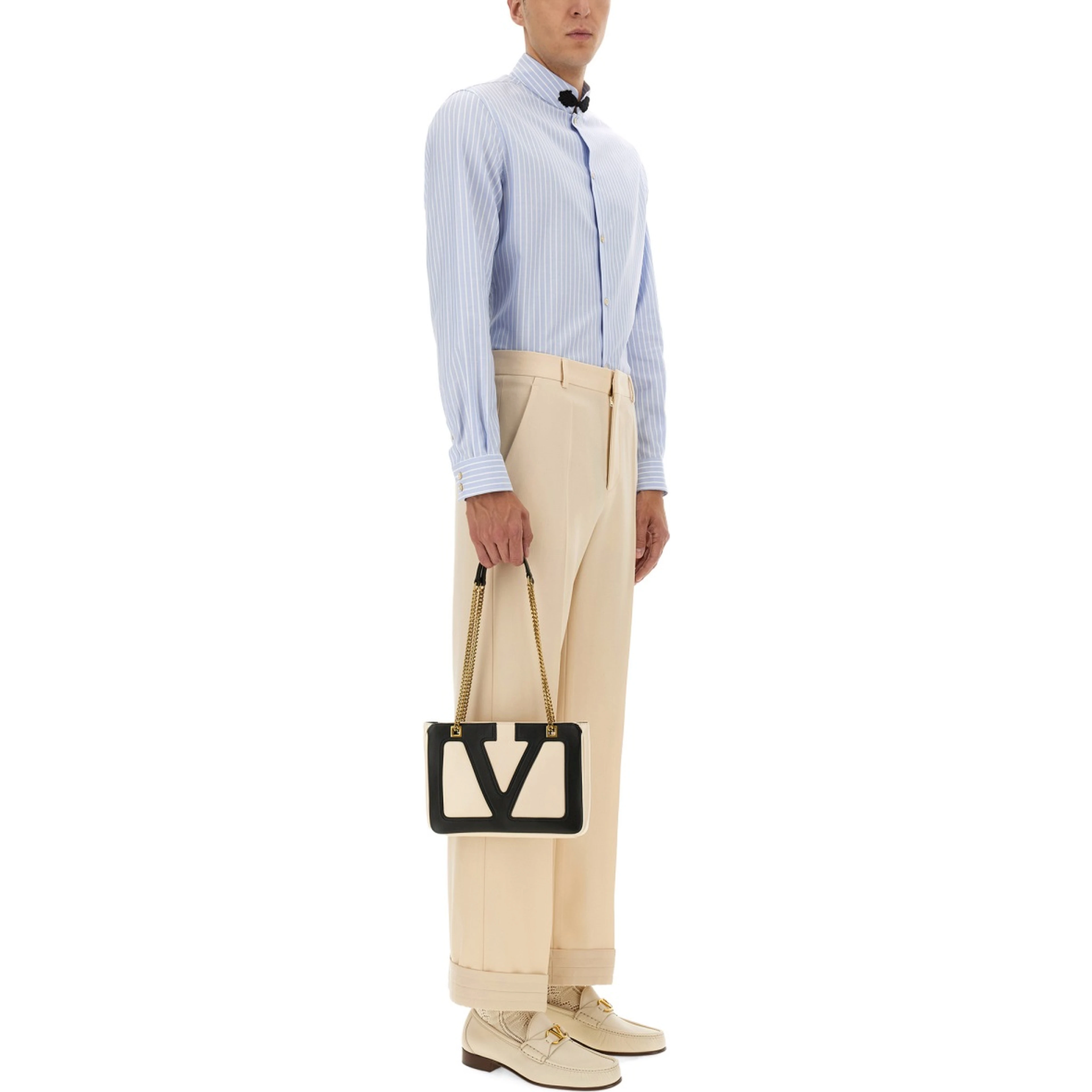 COTTON OXFORD SHIRT WITH TOGGLE