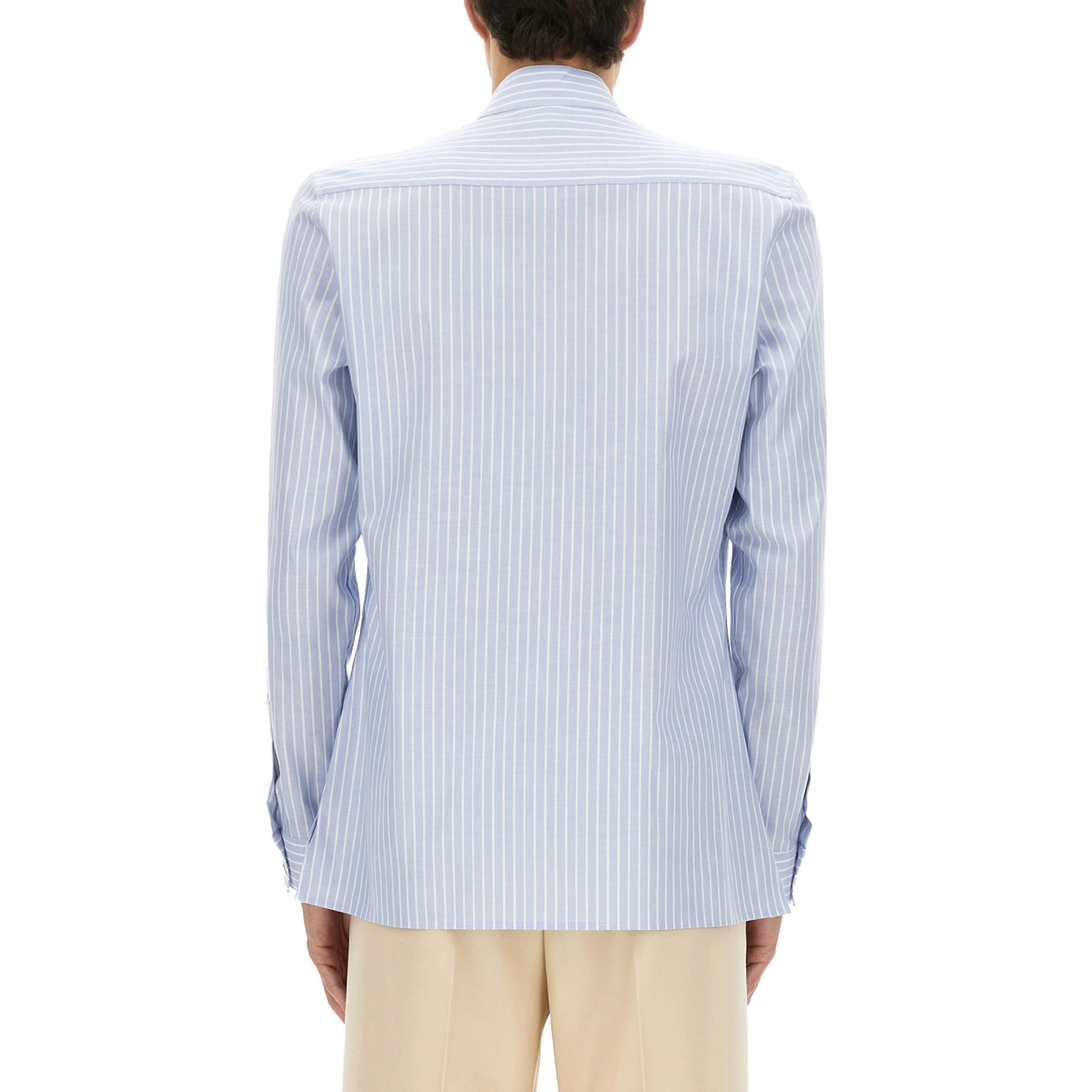 COTTON OXFORD SHIRT WITH TOGGLE
