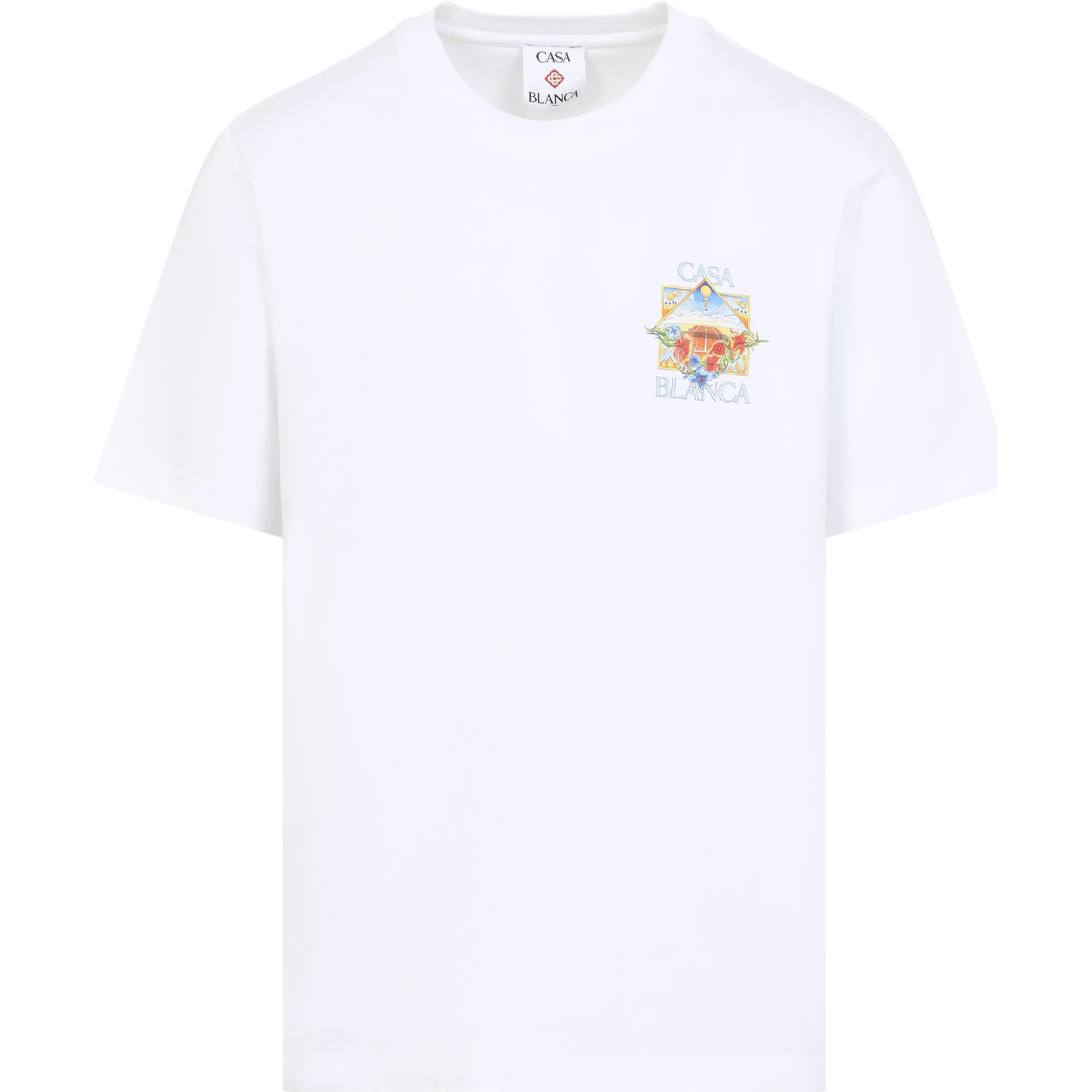 Casablanca Flower Court Icon T-shirt