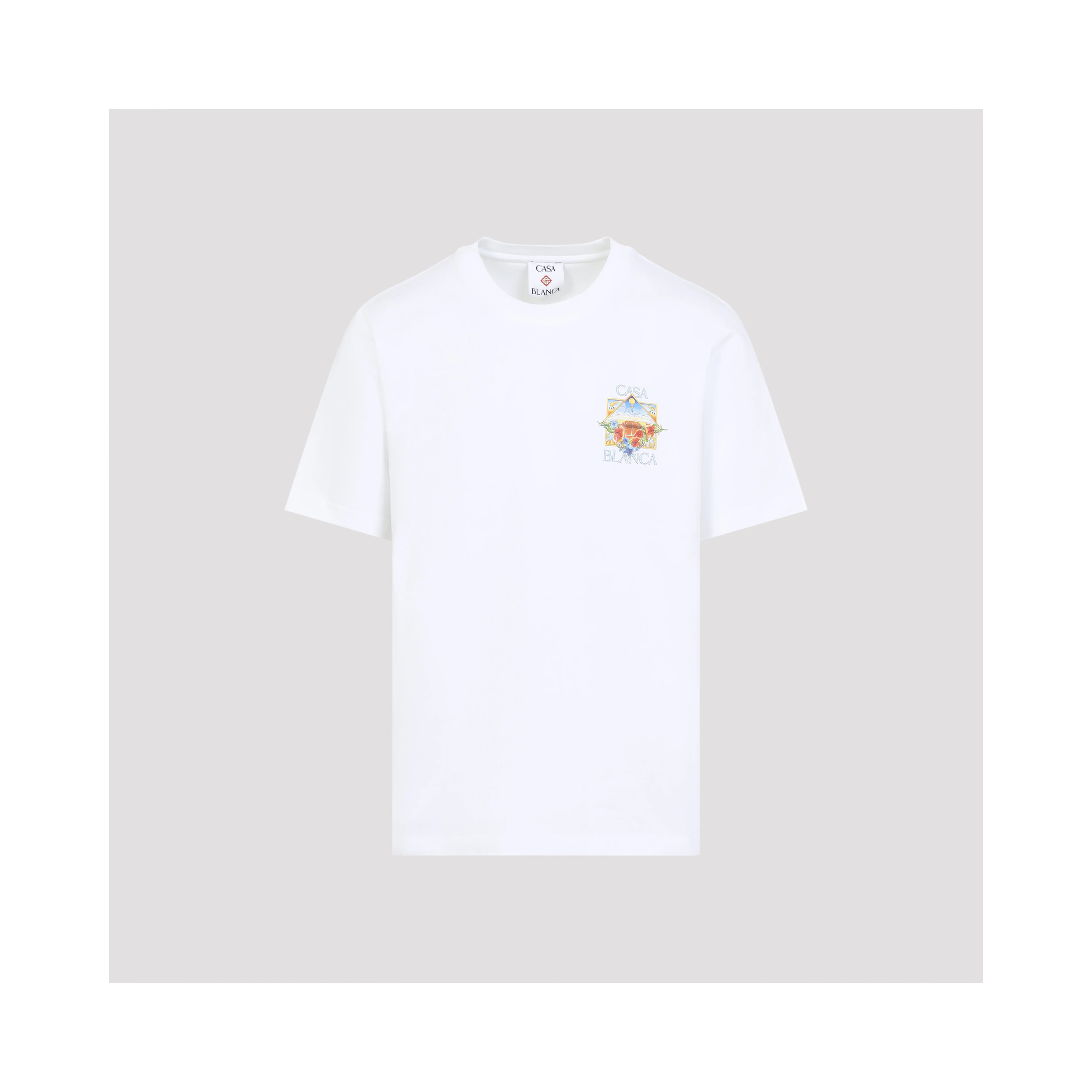 Casablanca Flower Court Icon T-shirt