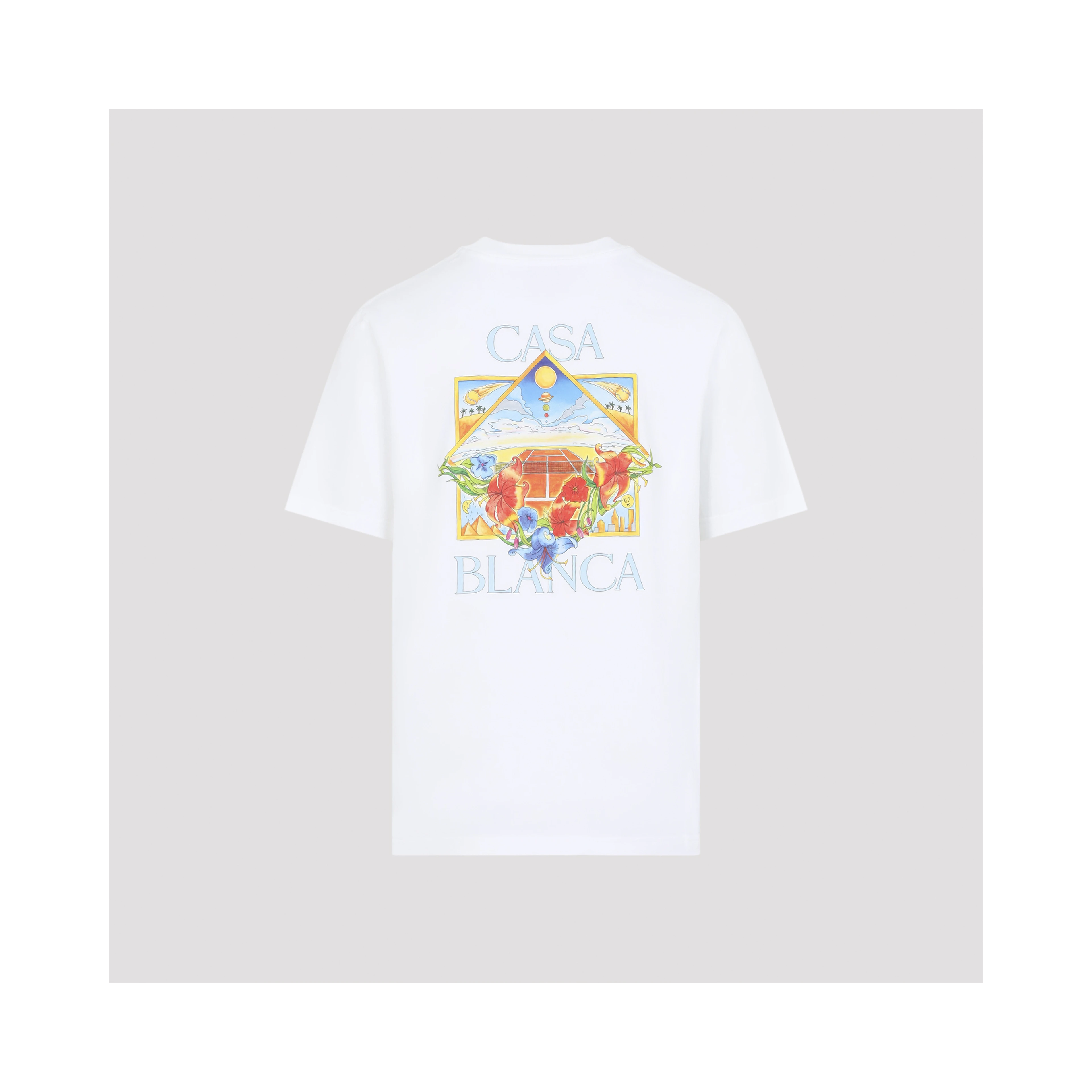 Casablanca Flower Court Icon T-shirt