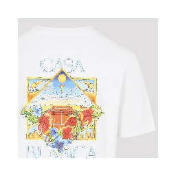 Casablanca Flower Court Icon T-shirt