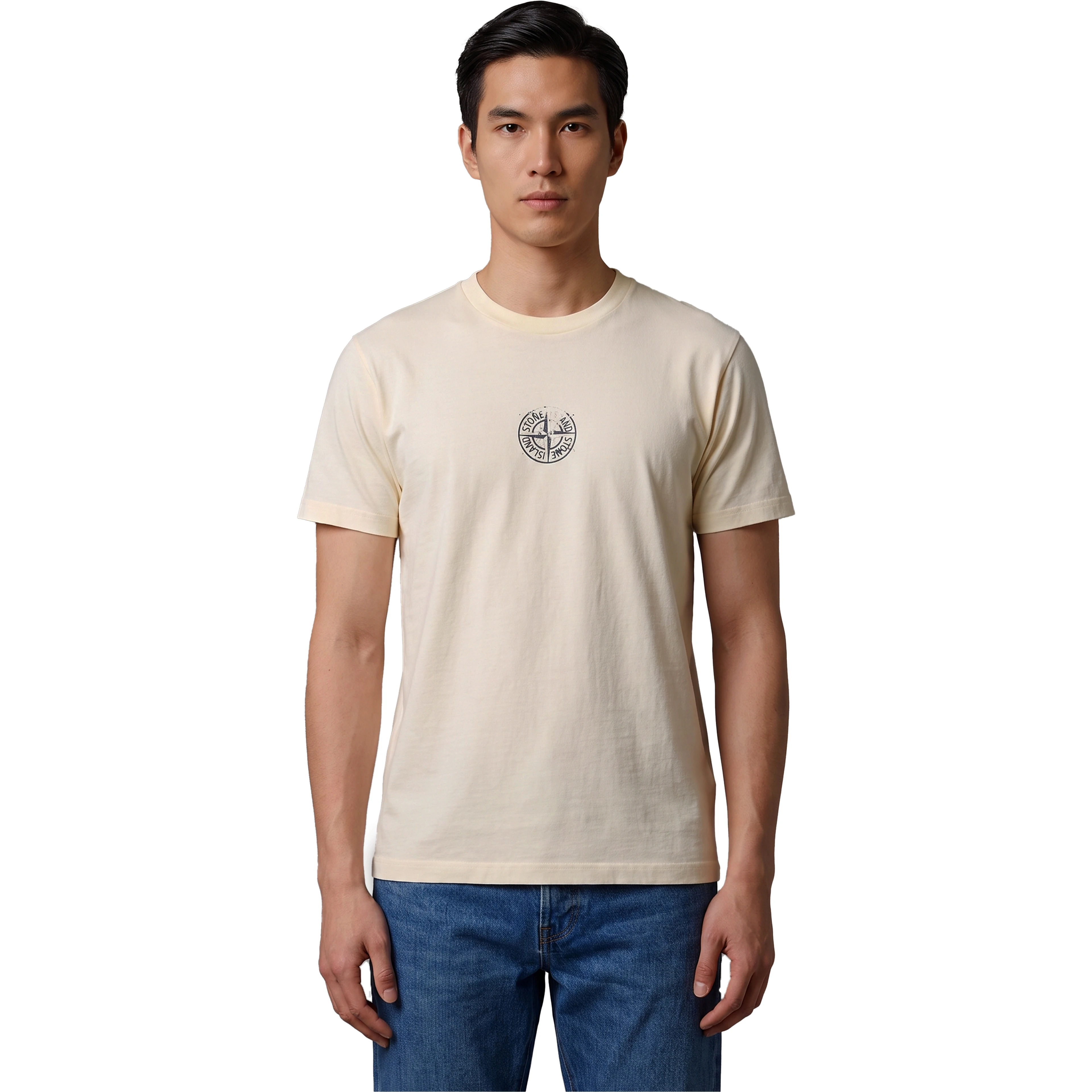 Vertical Placement print T-shirt