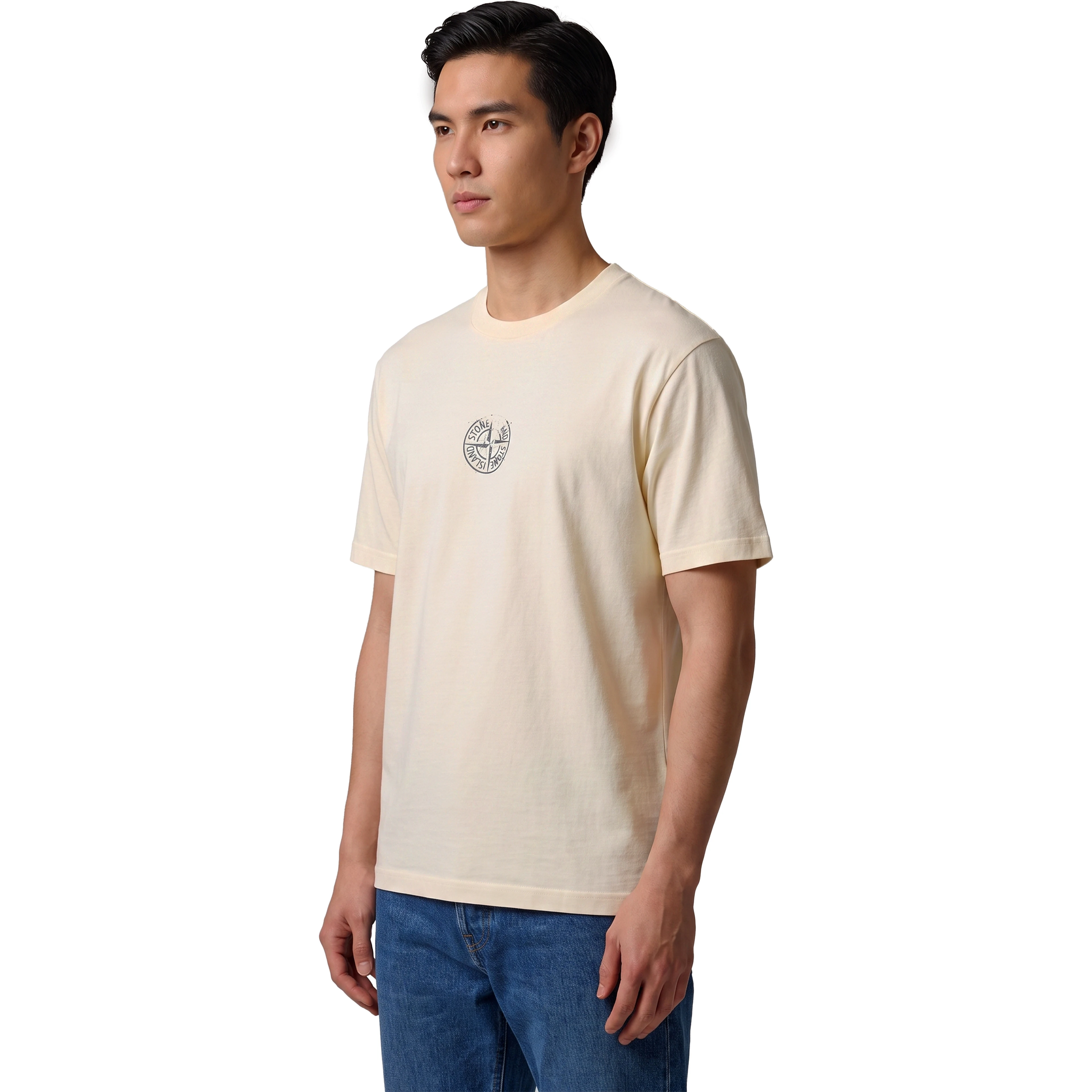 Vertical Placement print T-shirt