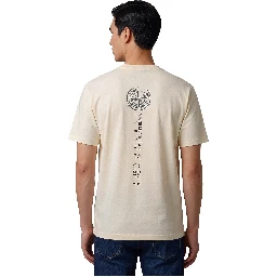Vertical Placement print T-shirt