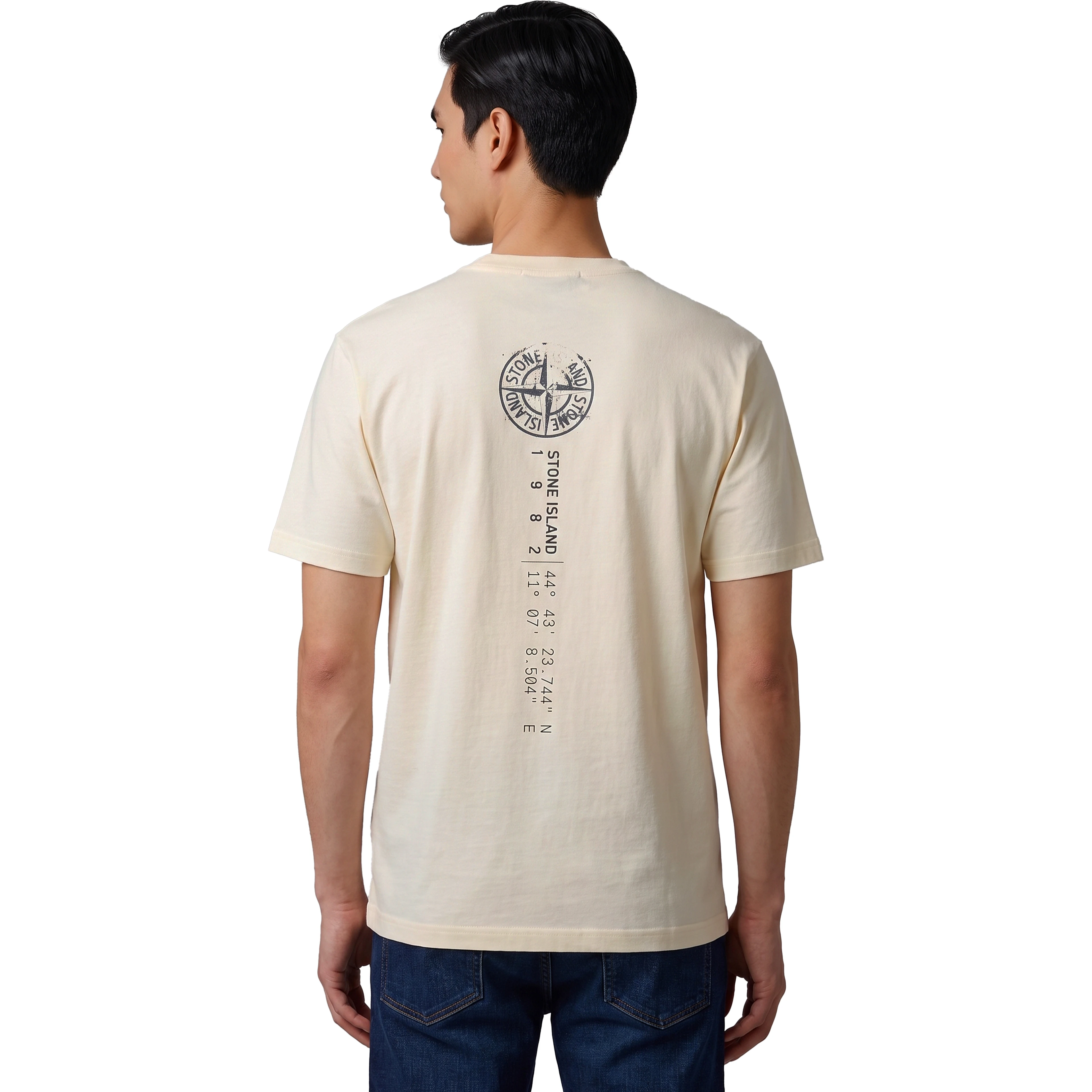 Vertical Placement print T-shirt